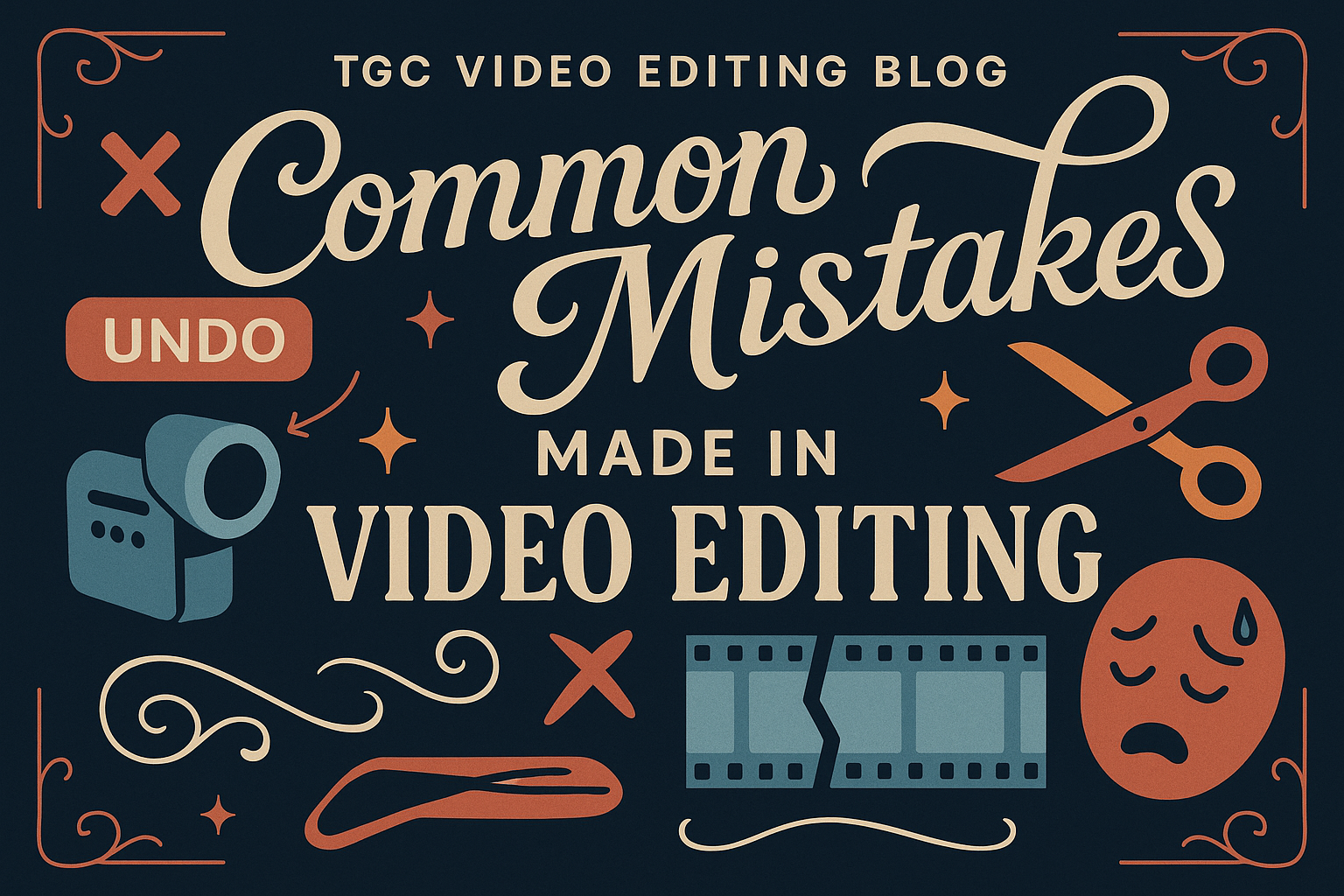 Common Mistakes Made In Video Editing